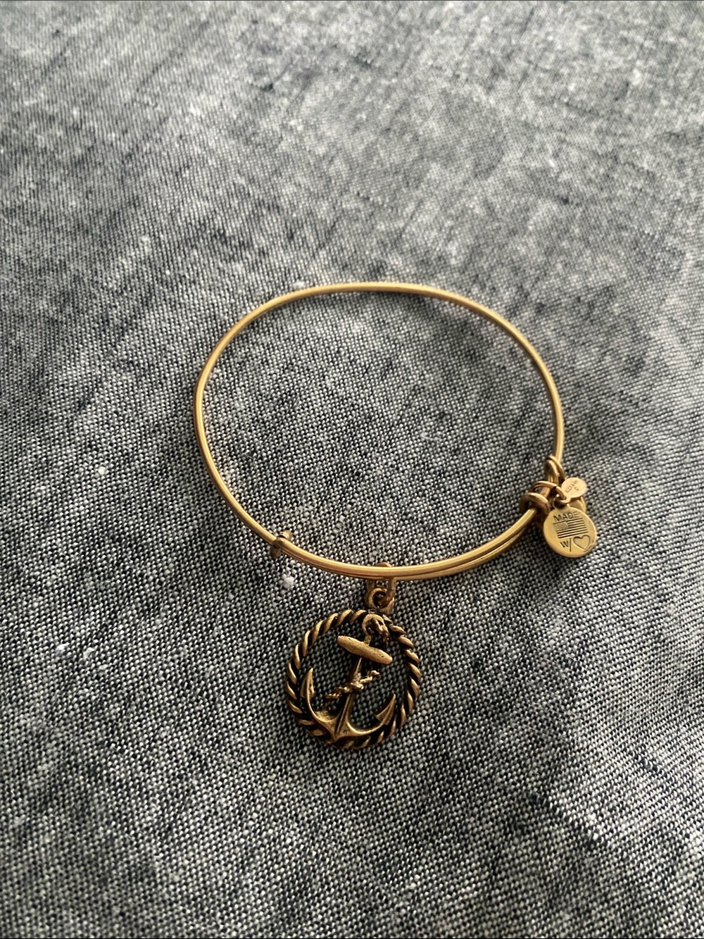 Alex and Ani Anchor Bracelet